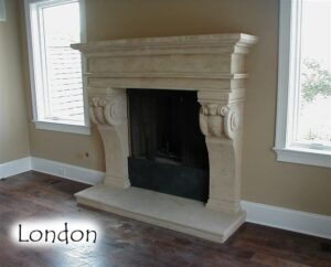 London Fireplace and Mantel