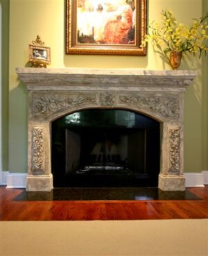 Magnolia Fireplace and Mantel