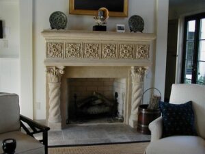Stafford Fireplace and Mantel